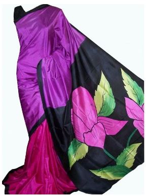 Saree Painting Design