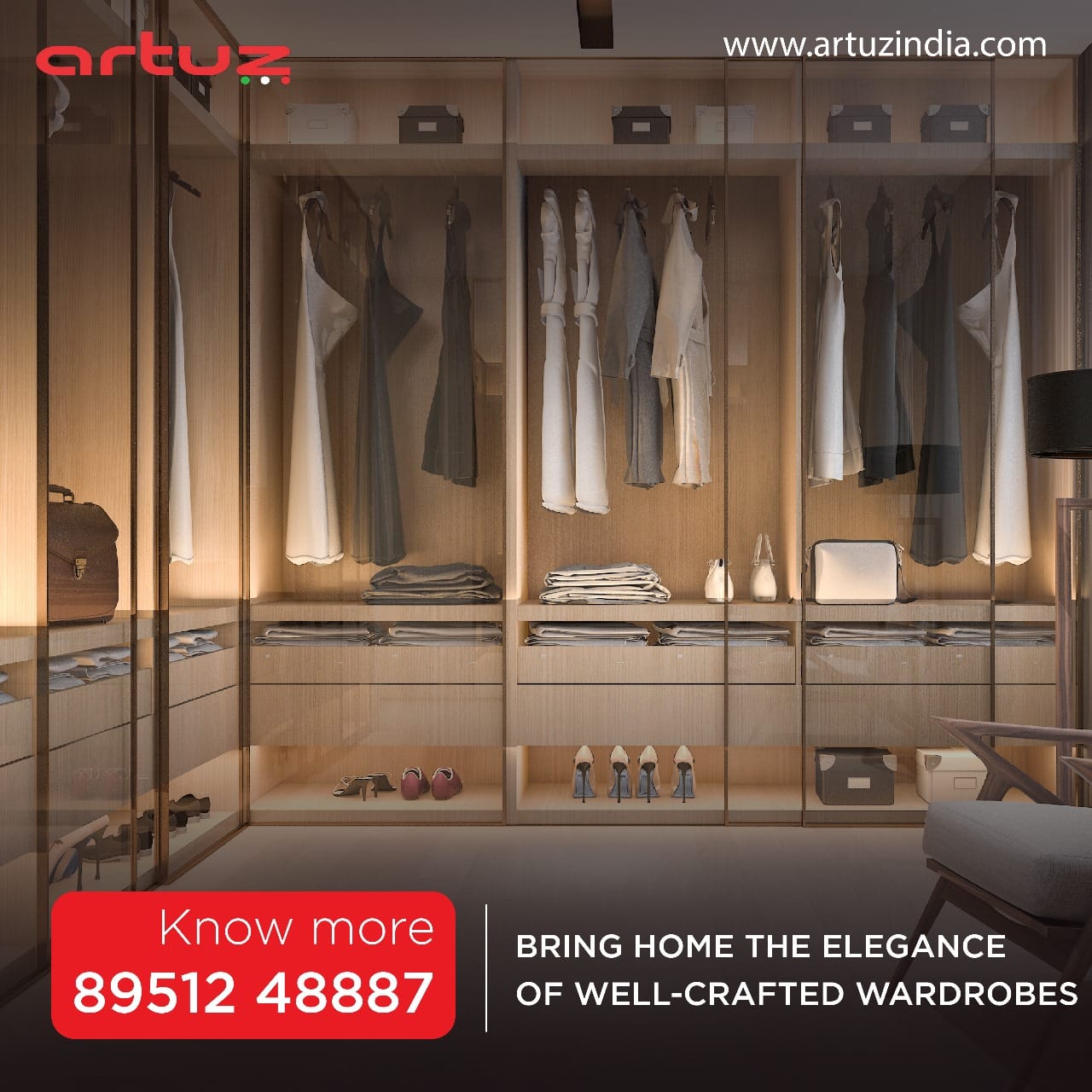 Artuz Career Is a Testament to the Transformative Power of Creativity, Modern Sliding Wardrobe Designs and Door Collection, Best Wardrobe Company in Bangalore
