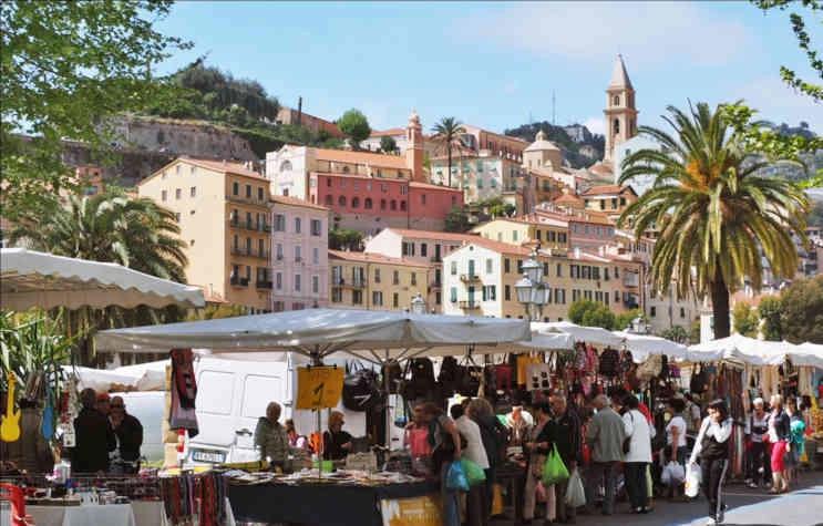 market of Ventimiglia