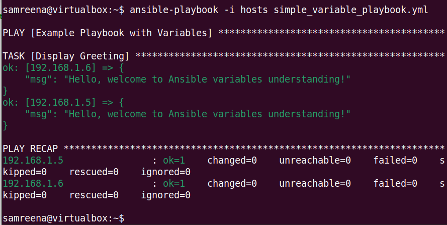 ansible variables types: how to use variables in ansible?