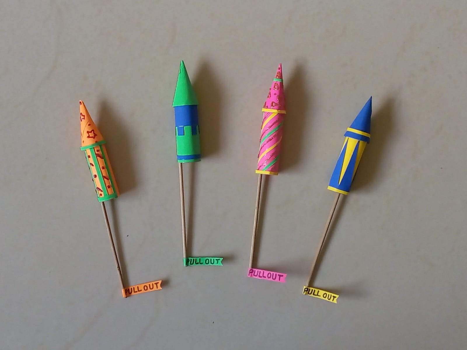 Learn DIY Rocket Messenger Paper craft Activity 