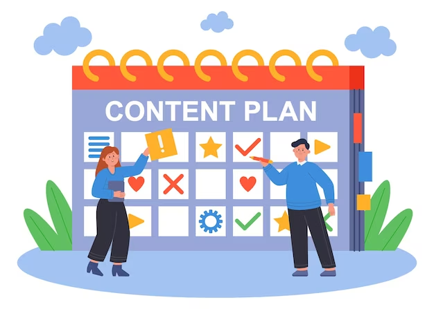 Graphical Illustration of Content Planning
