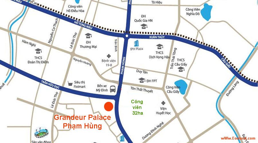 Nét đặc biệt của Grandeur Palace Phạm Hùng