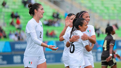 Primeira rodada de futebol feminino com goleada nos Jogos Pan-Americanos de  2023 - Surto Olímpico