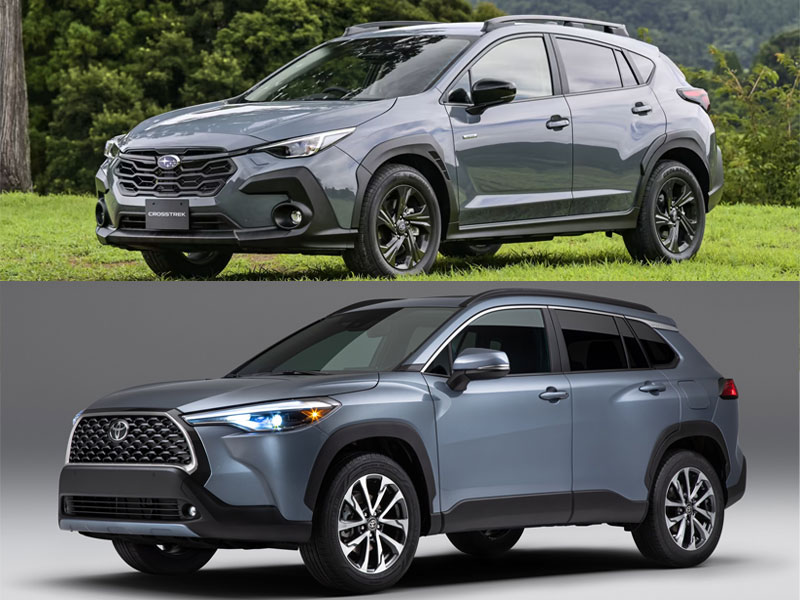 So sánh Subaru Crosstrek và Toyota Corolla Cross