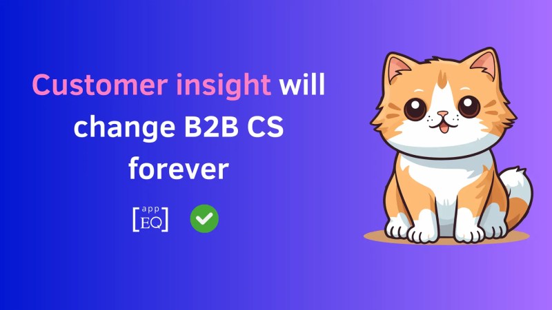 Customer insight to boost CS