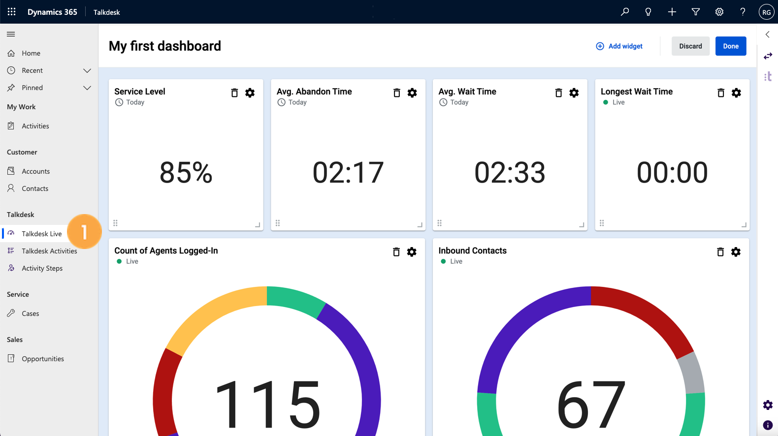 Talkdesk Live In Dynamics 365 – Knowledge Base