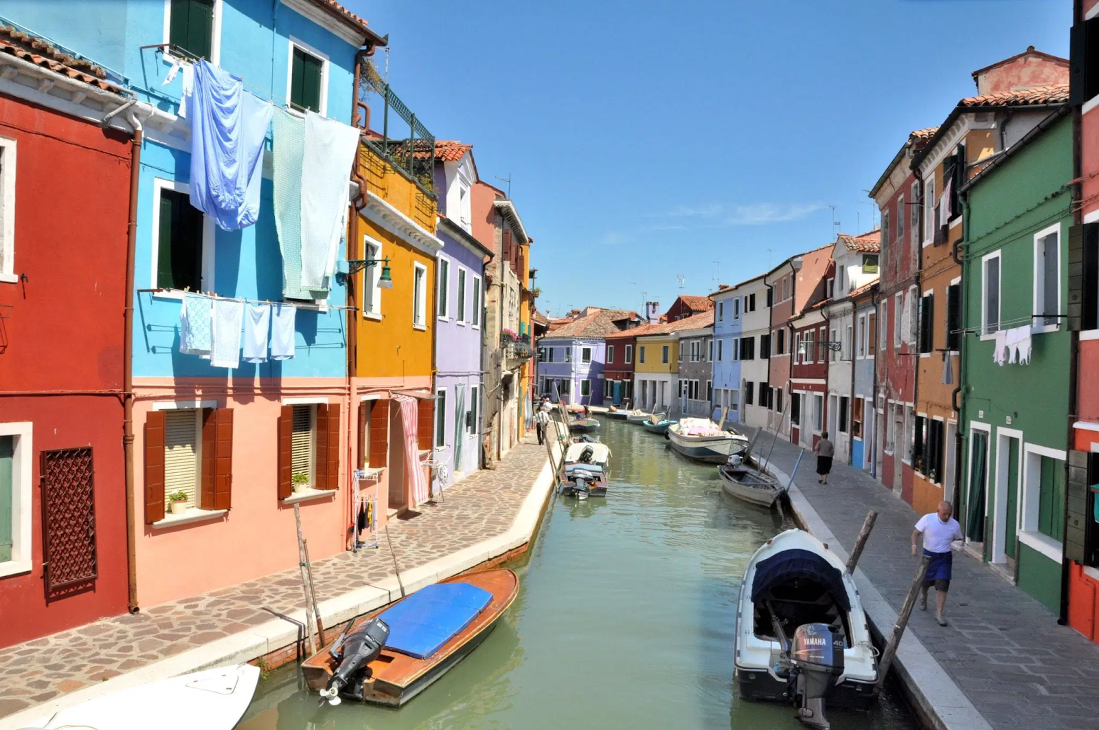 A picture of Venice waterways