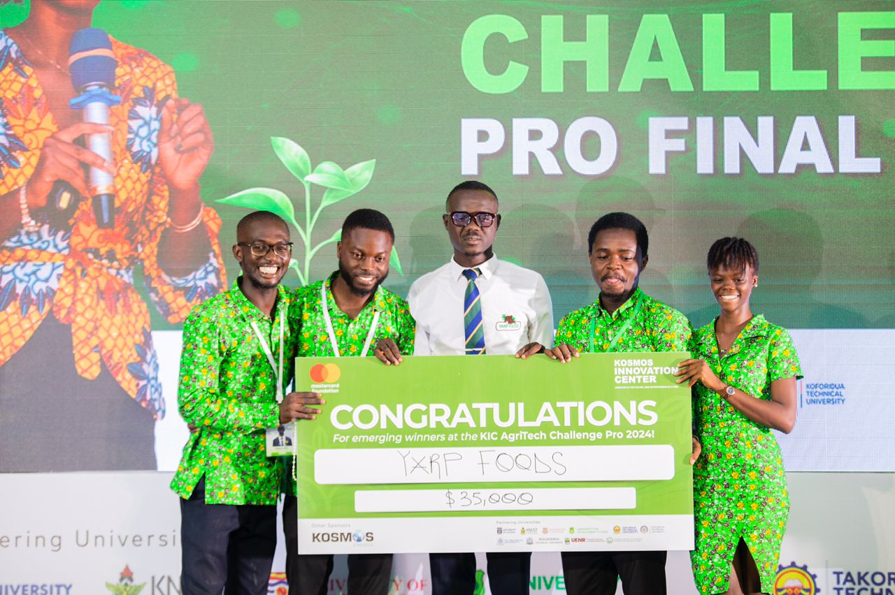 THREE TEAMS FROM UENR SECURED US$75,000 AS STARTUP CAPITAL AT THE 2024 KIC AGRITECH PRO FINAL, University of Energy and Natural Resources - Sunyani