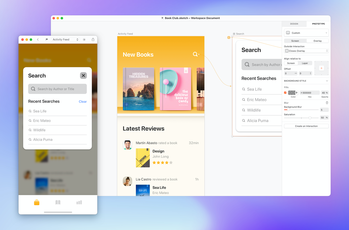 Sketch UI