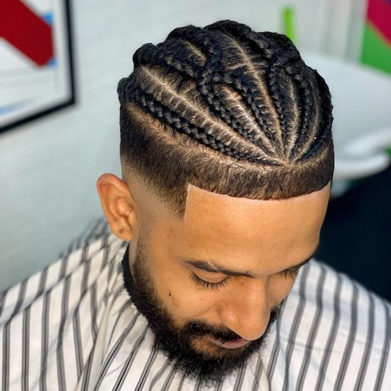 Braids For Men: Picture of a guy rocking a stylish look