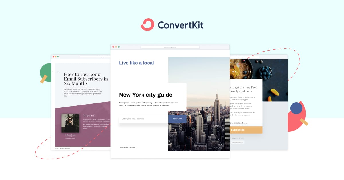 Landing Page Creation for ConvertKit