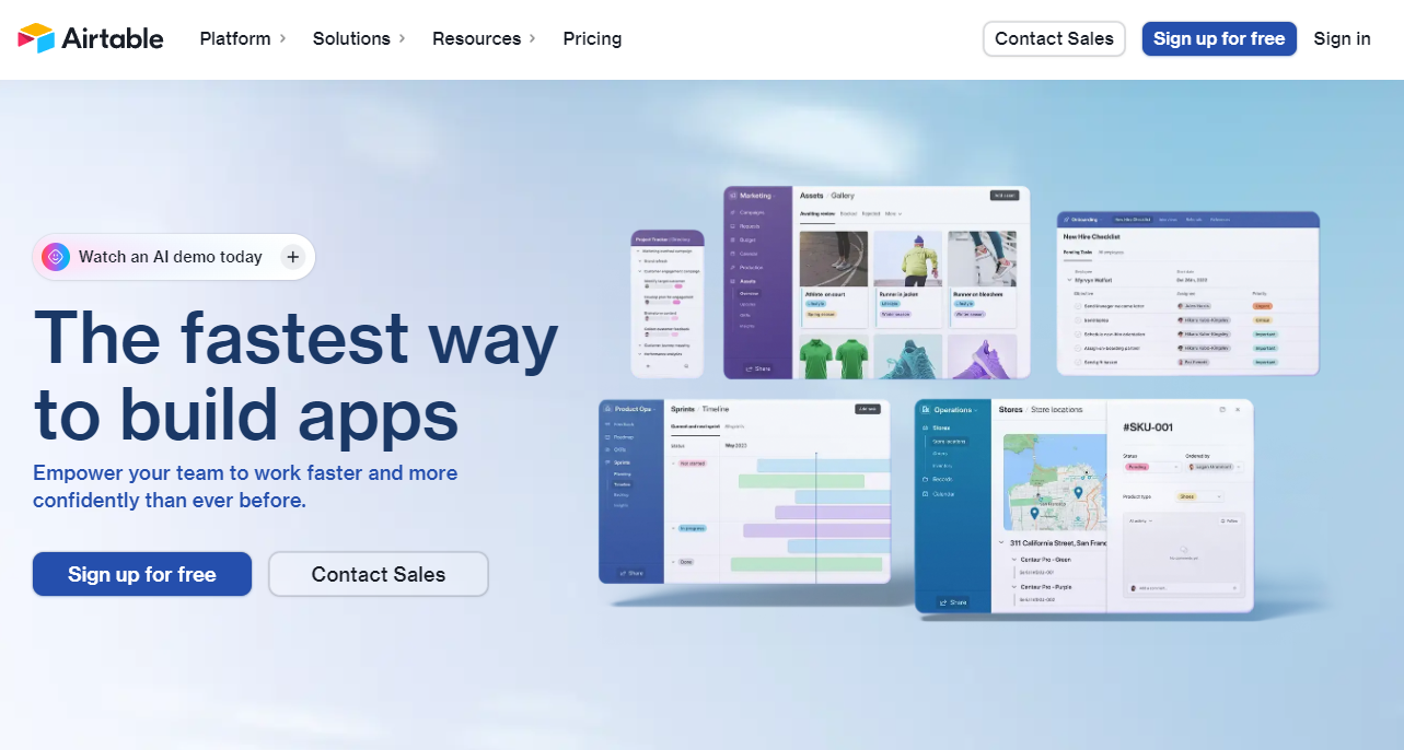 Airtable: The fastest way to build apps