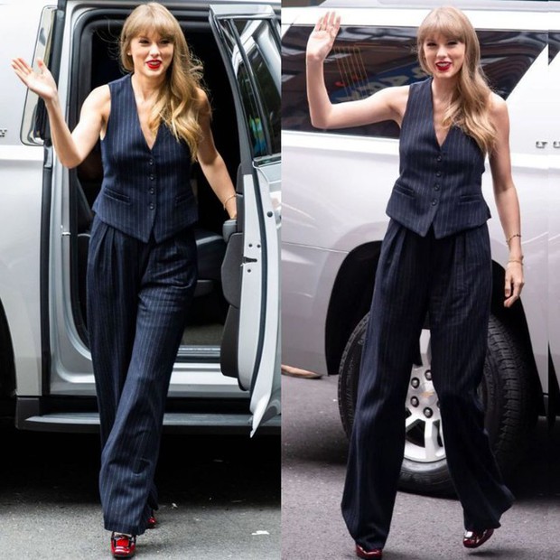 Taylor Swift scores points with youthful, simple yet stylish streetwear - Photo 3.