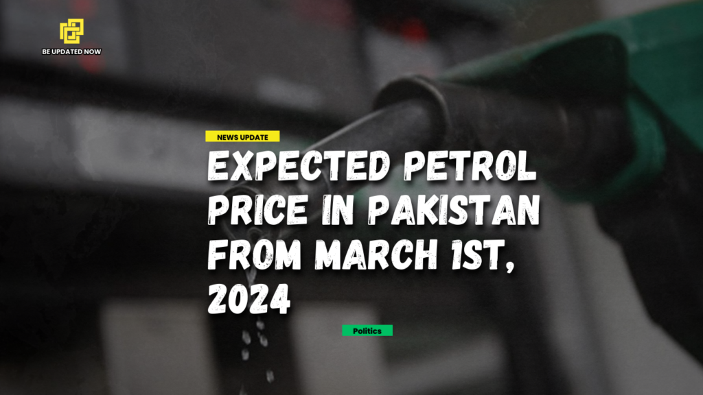 Expected Petrol Price in Pakistan?