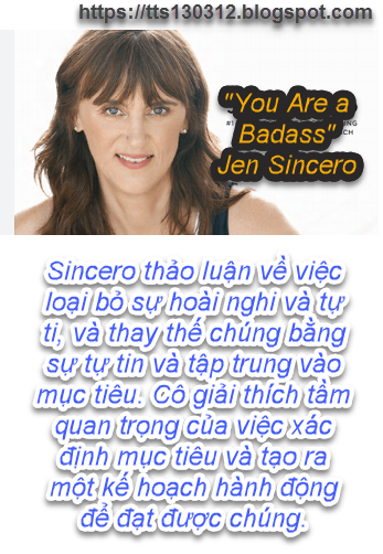 Tóm Tắt Sách "You Are a Badass" - Jen Sincero: Hãy Thức Tỉnh Sức Mạnh Bên Trong Bạn tts130312