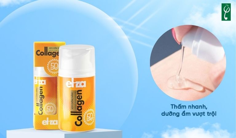 Kem chống nắng dạng gel có kết cấu mỏng nhẹ, thẩm thấu nhanh