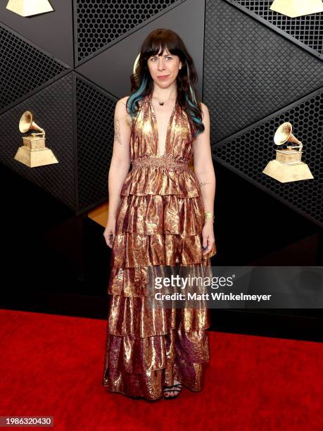 Missy Mazzoli attends the 66th GRAMMY Awards at Crypto.com Arena on... News  Photo - Getty Images