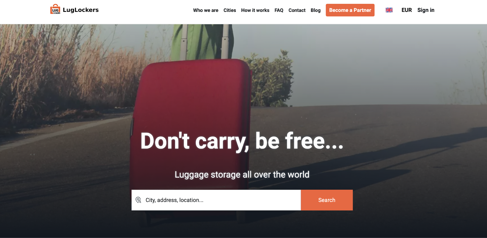 LugLockers Homepage