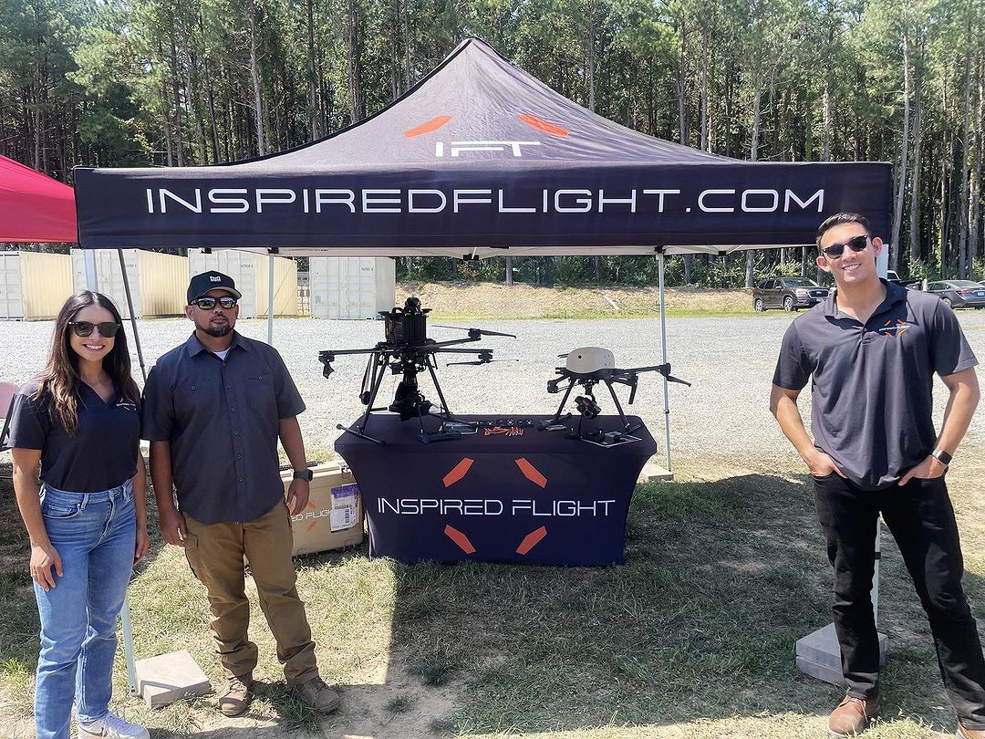Inspired flight drone team