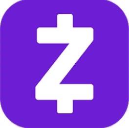 A white z letter in a purple squareDescription automatically generated