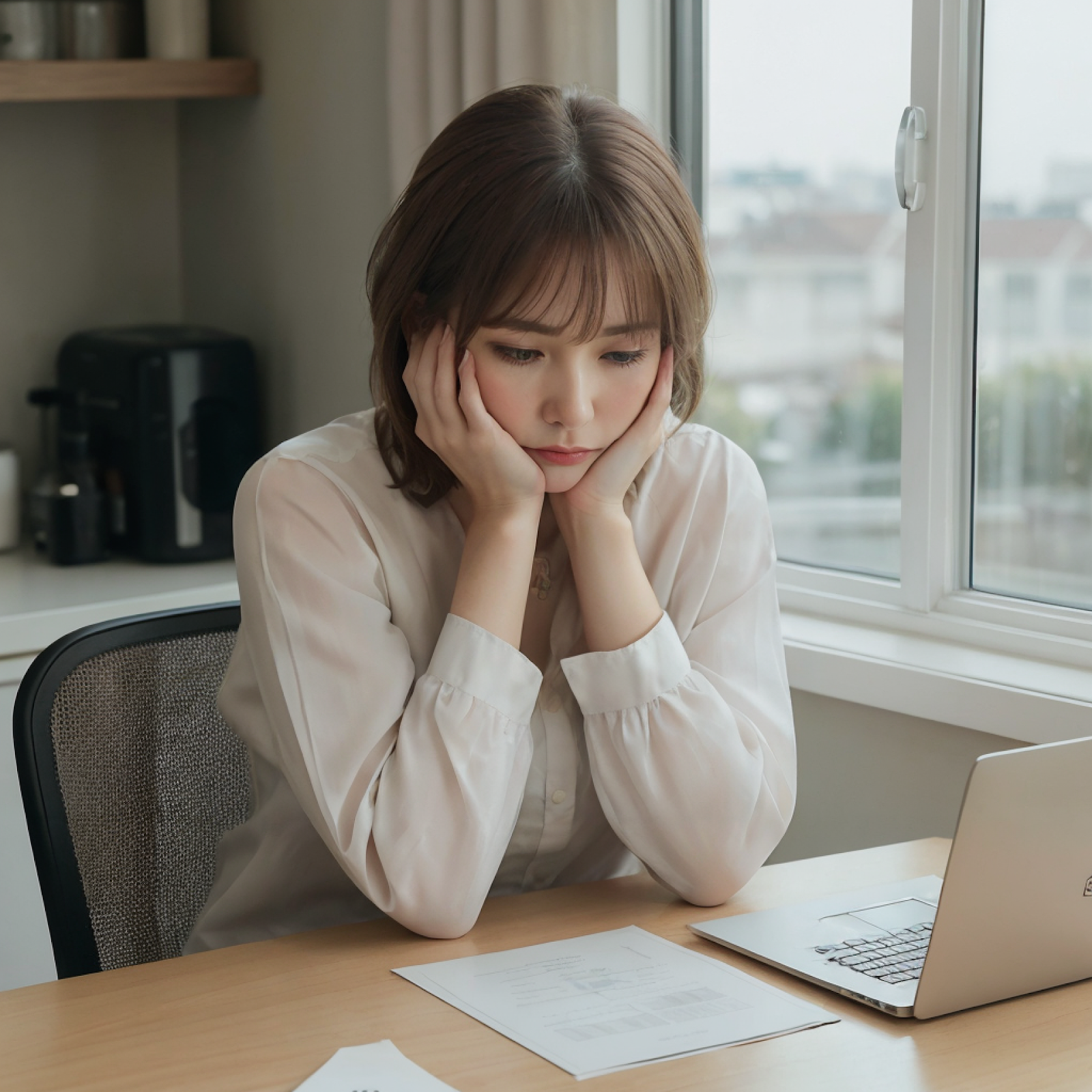 女性　考える　仕事