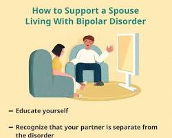 person with bipolar disorder talking to a therapist