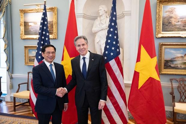Ngoại trưởng Mỹ đề cập nhân quyền khi gặp người đồng cấp phía Việt Nam tại Washington