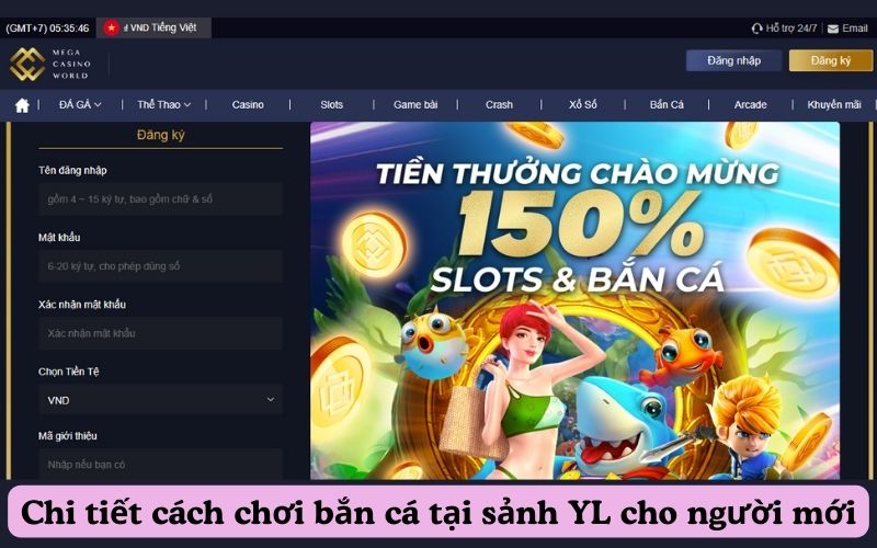 Chi tiết cách chơi bắn cá tại sảnh YL cho người mới