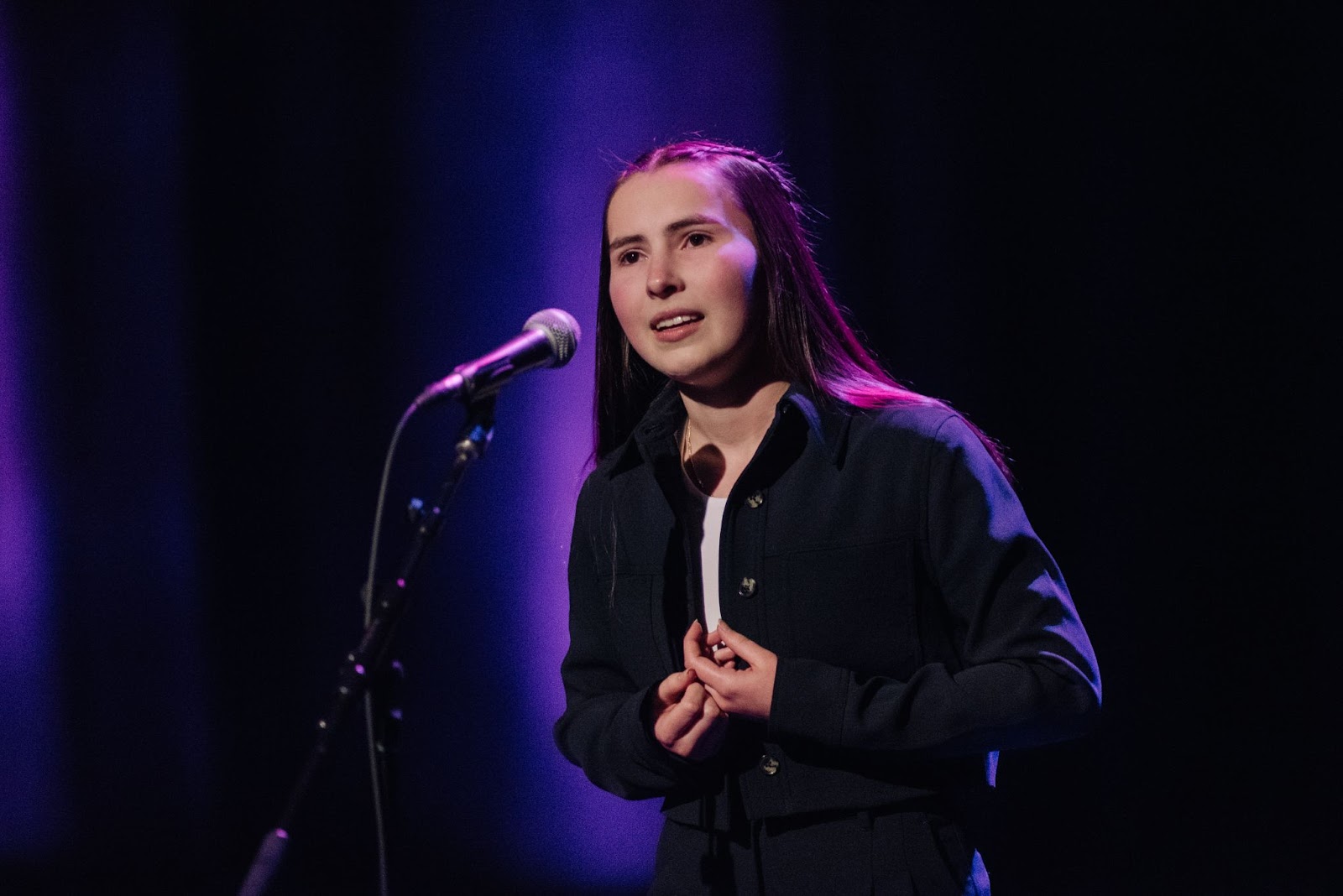 Emiliia Lebedeva (section anglaise) de la Webber Academy, Calgary, AB 