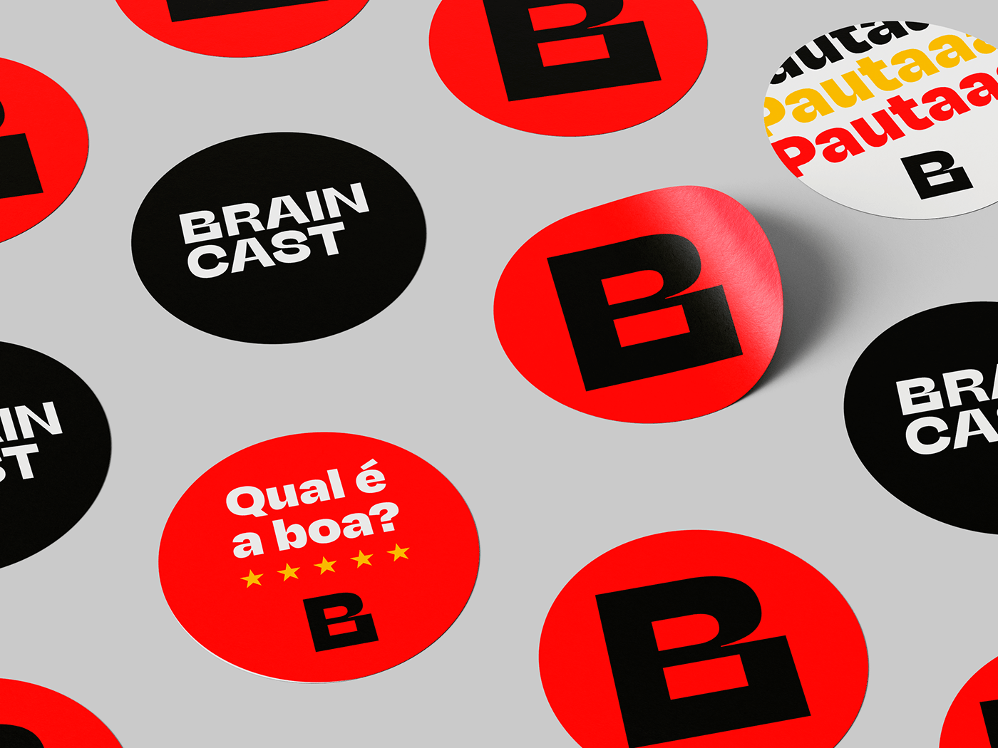 brand identity logo podcast visual identity Logo Design Logotype identidade visual Podcasts branding  motion design