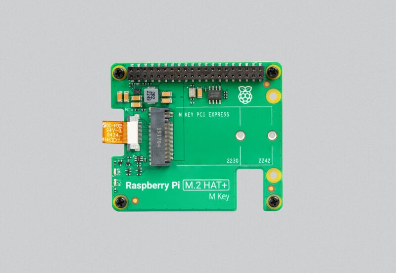 Official Raspberry Pi M.2 HAT+ Review