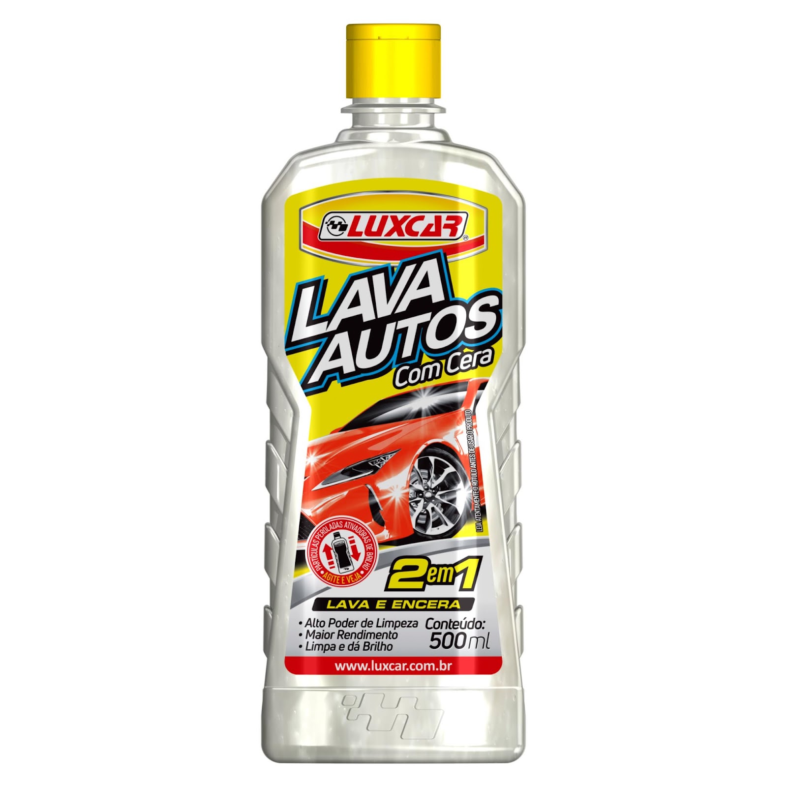 Lava Autos Com Cera Lexar Luxcar 500 Ml