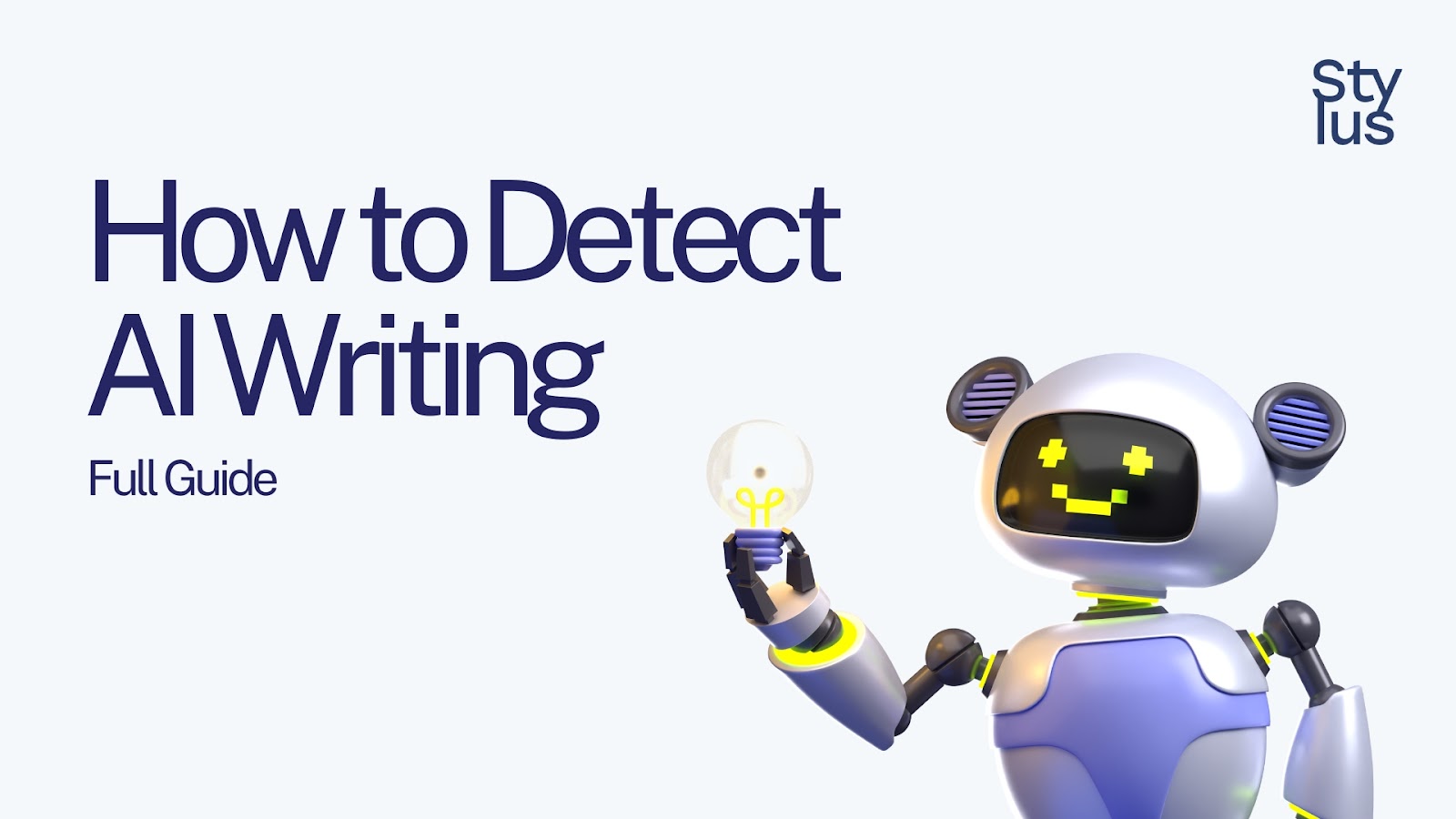 Detecting AI writing