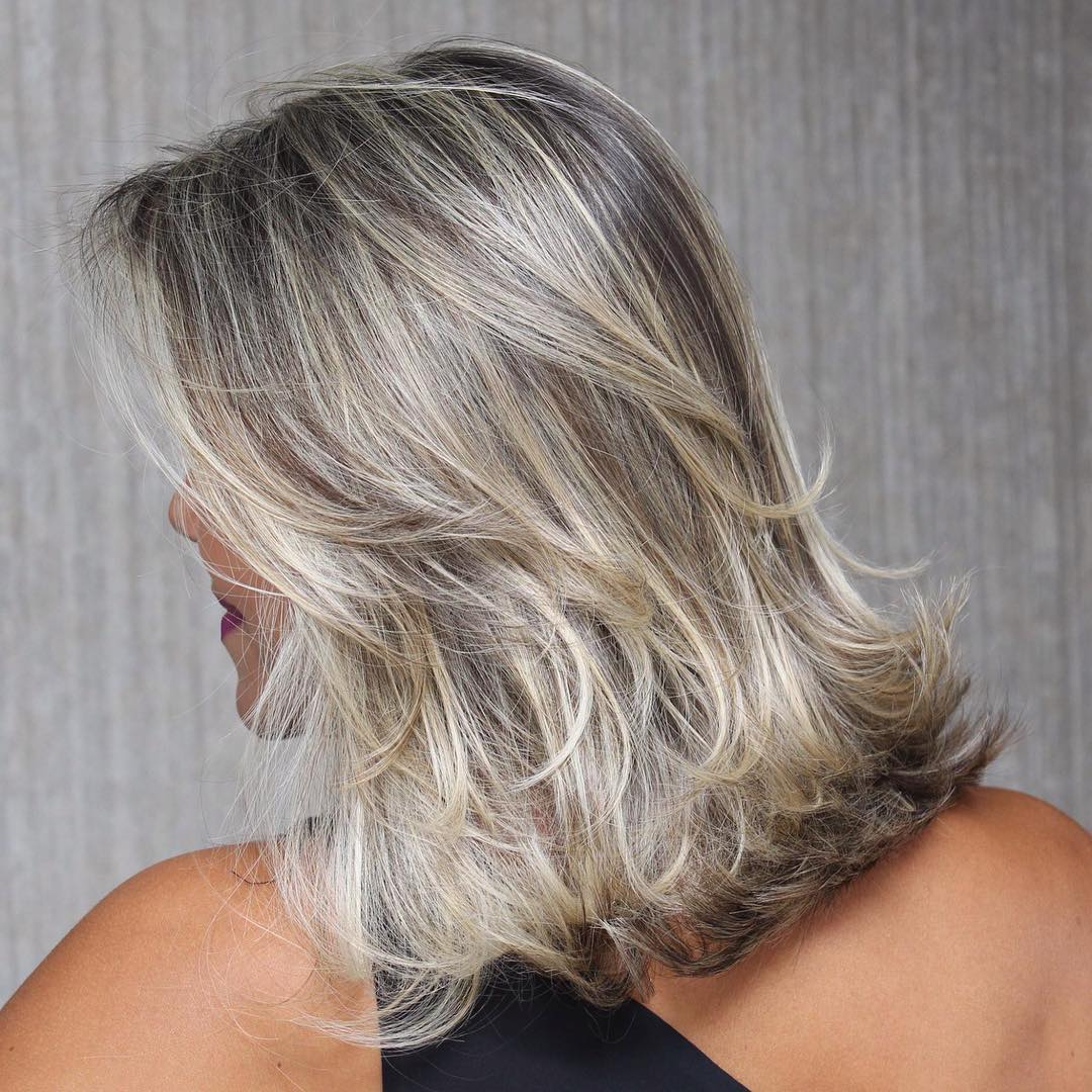 A Flip of Blonde Gorgeous Medium Length Hairstyles