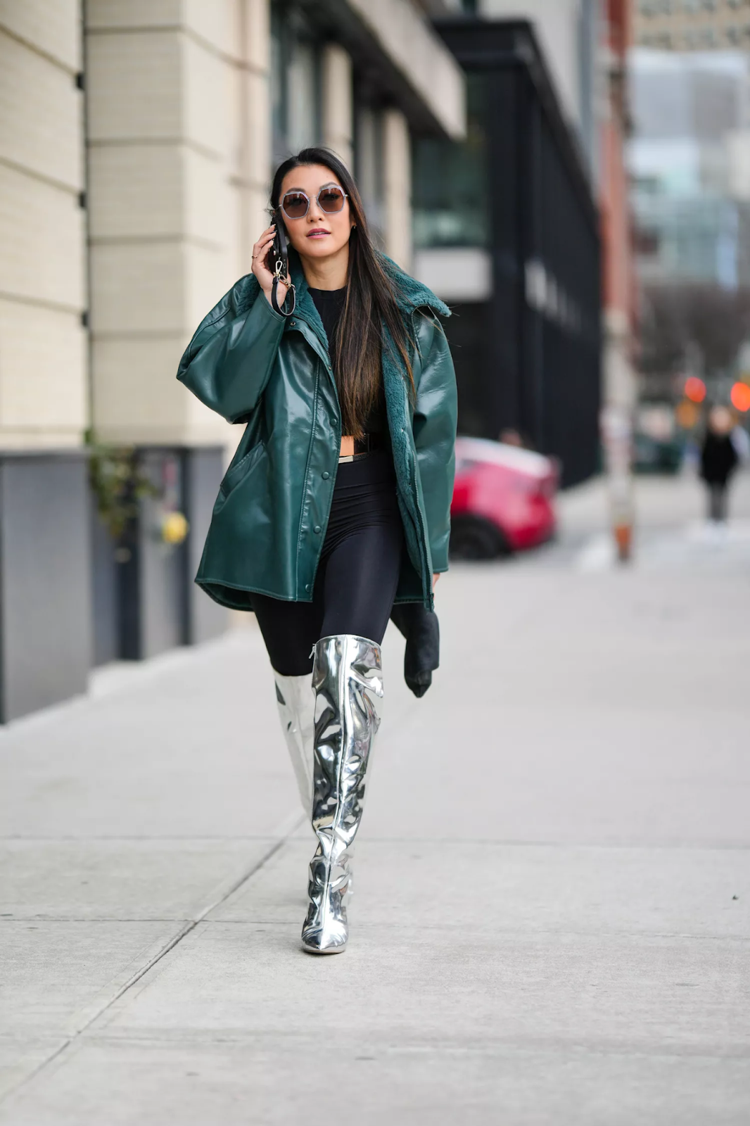 Cómo llevar botines con leggings en invierno: 10 looks sofisticados y muy  inspiradores