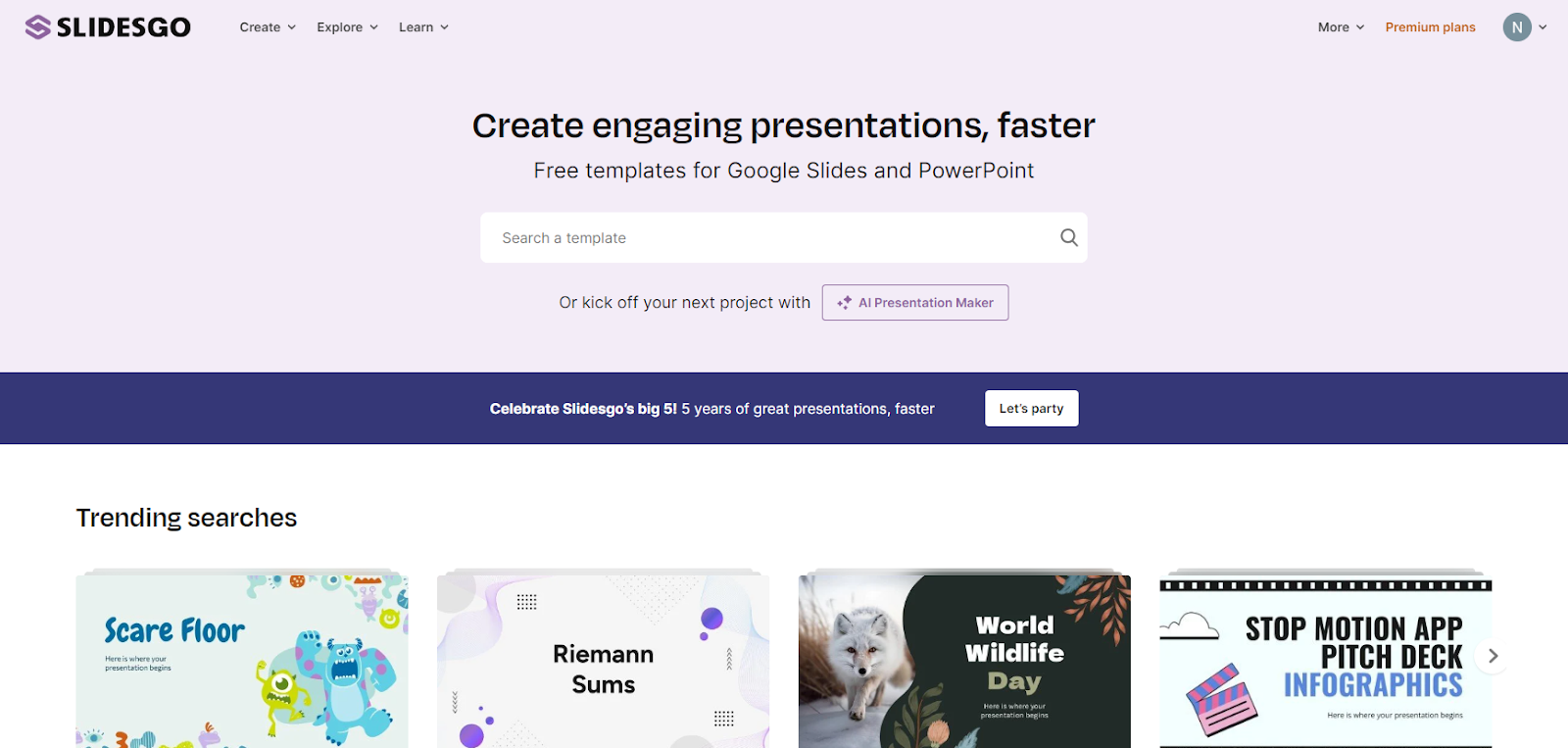 Slidesgo: Make Awesome Slides With The Free AI Presentation Maker [2024]