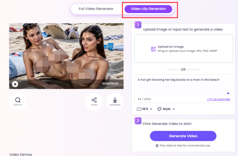 Vidnoz AI: Innovative AI Text-to-Video, Custom Undress Scenarios