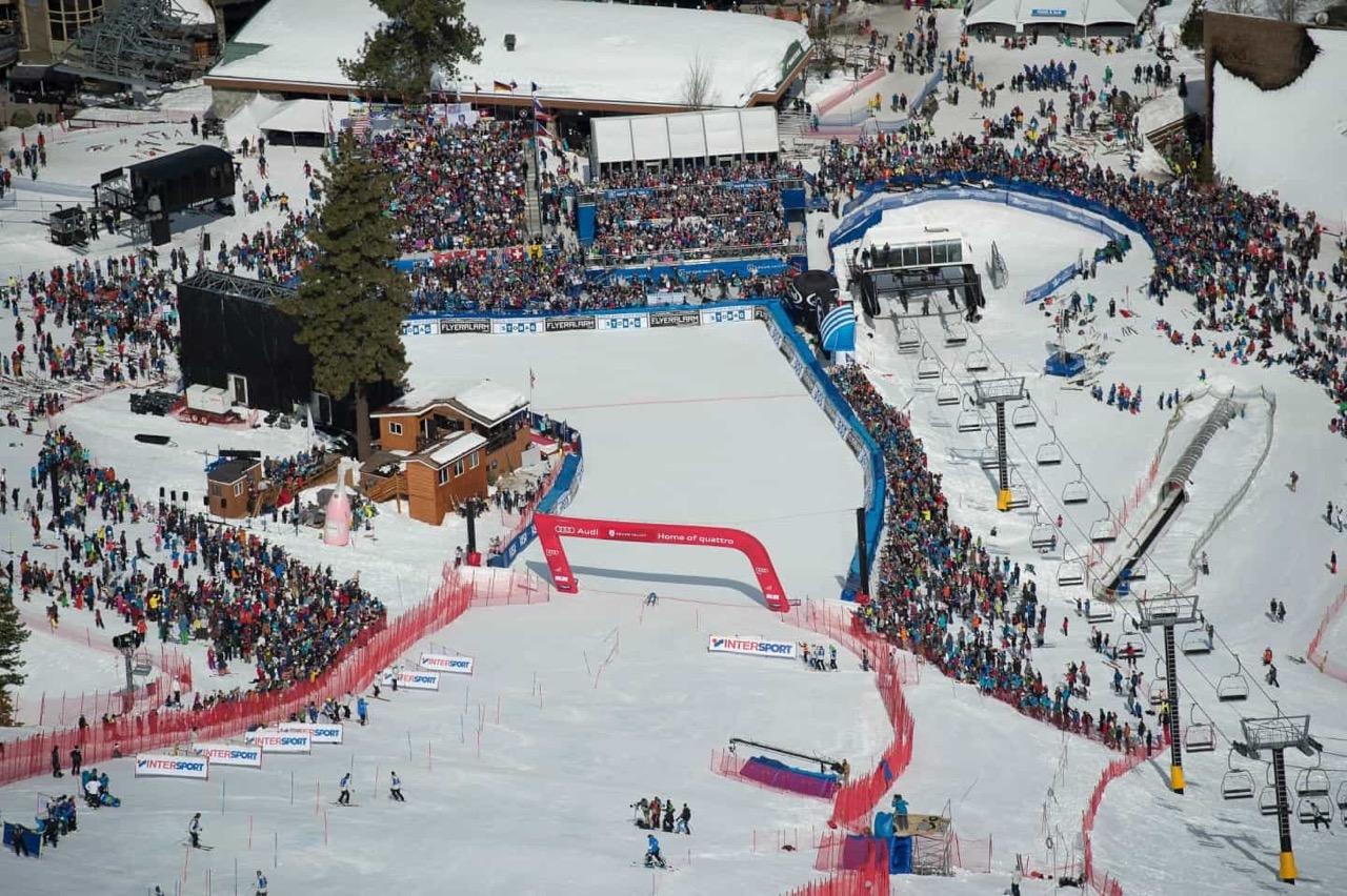 Palisades Tahoe, CA, Welcomes World Cup Skiers to Sold Out Event -  SnowBrains