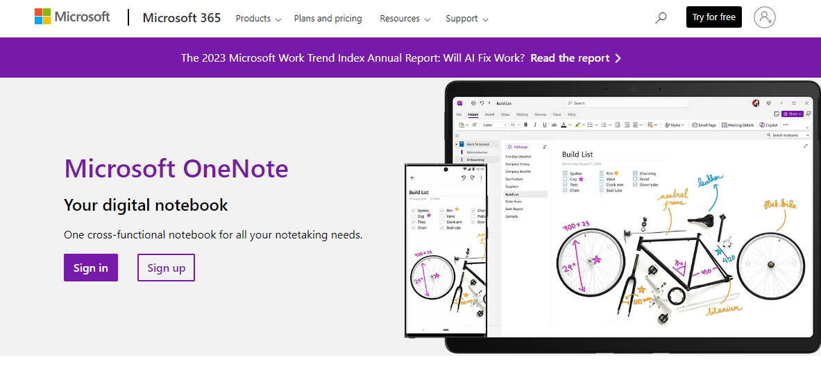 Microsoft OneNote