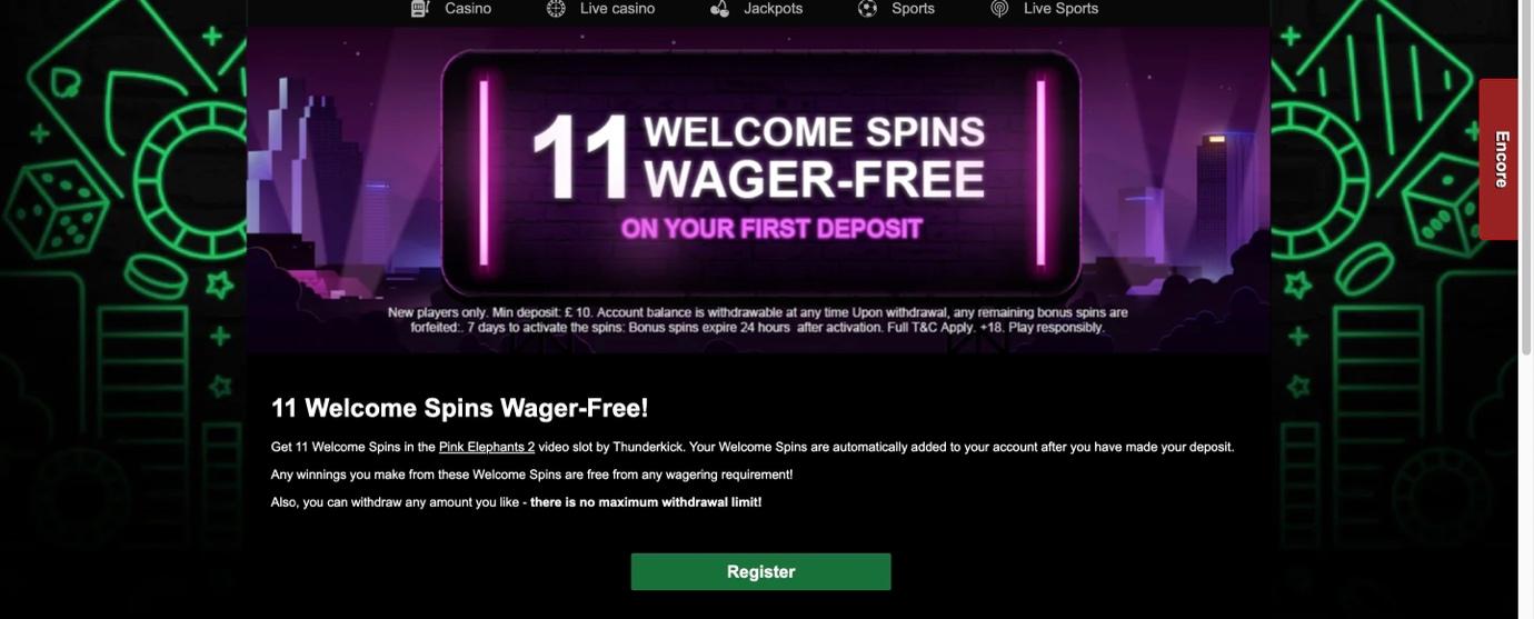 Mr Vegas No Wager Free Spins Bonus