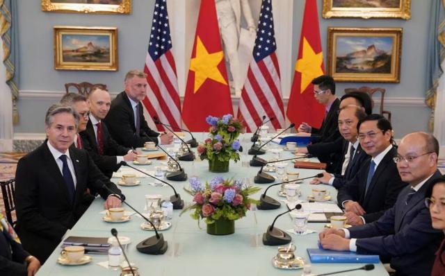 Cuộc họp ngày 24/3 giữa Việt Nam và Mỹ để triển khai thực hiện tuyên bố chung giữa Tổng bí thư Nguyễn Phú Trọng và Tổng thống Mỹ Joe Biden
