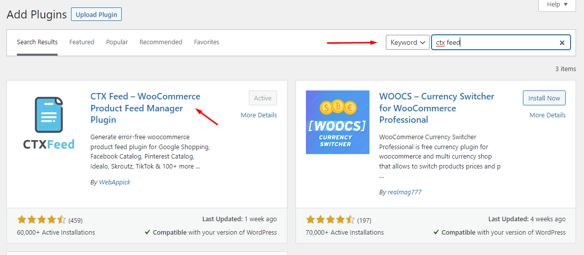 CTX Feed - WooCommerce product listing management plugin