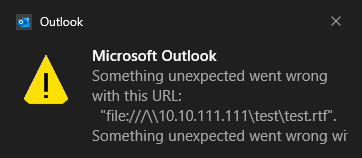 Windows Bildirim Merkezi Uyarı Mesajı (Kaynak: Denetim Noktası)