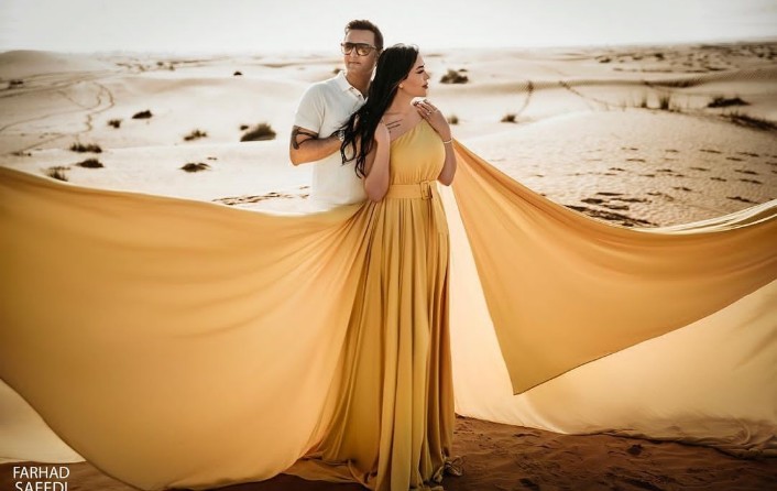 Dubai Honeymoon Photoshoot
