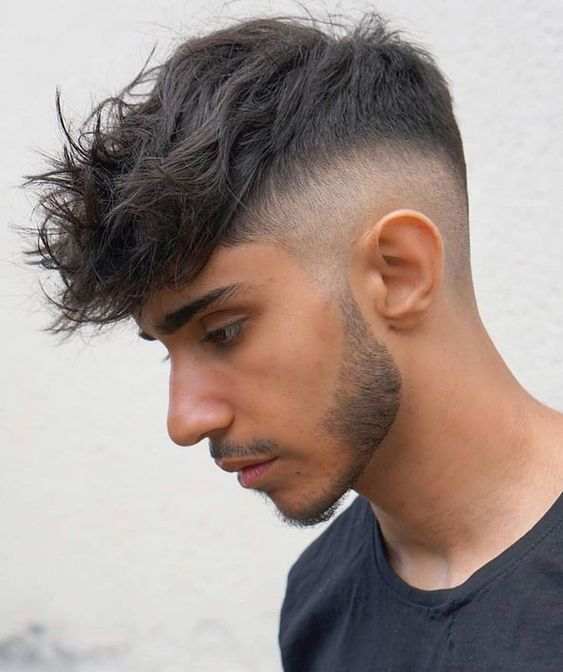 drop fade: Picture of a guy rocking the look