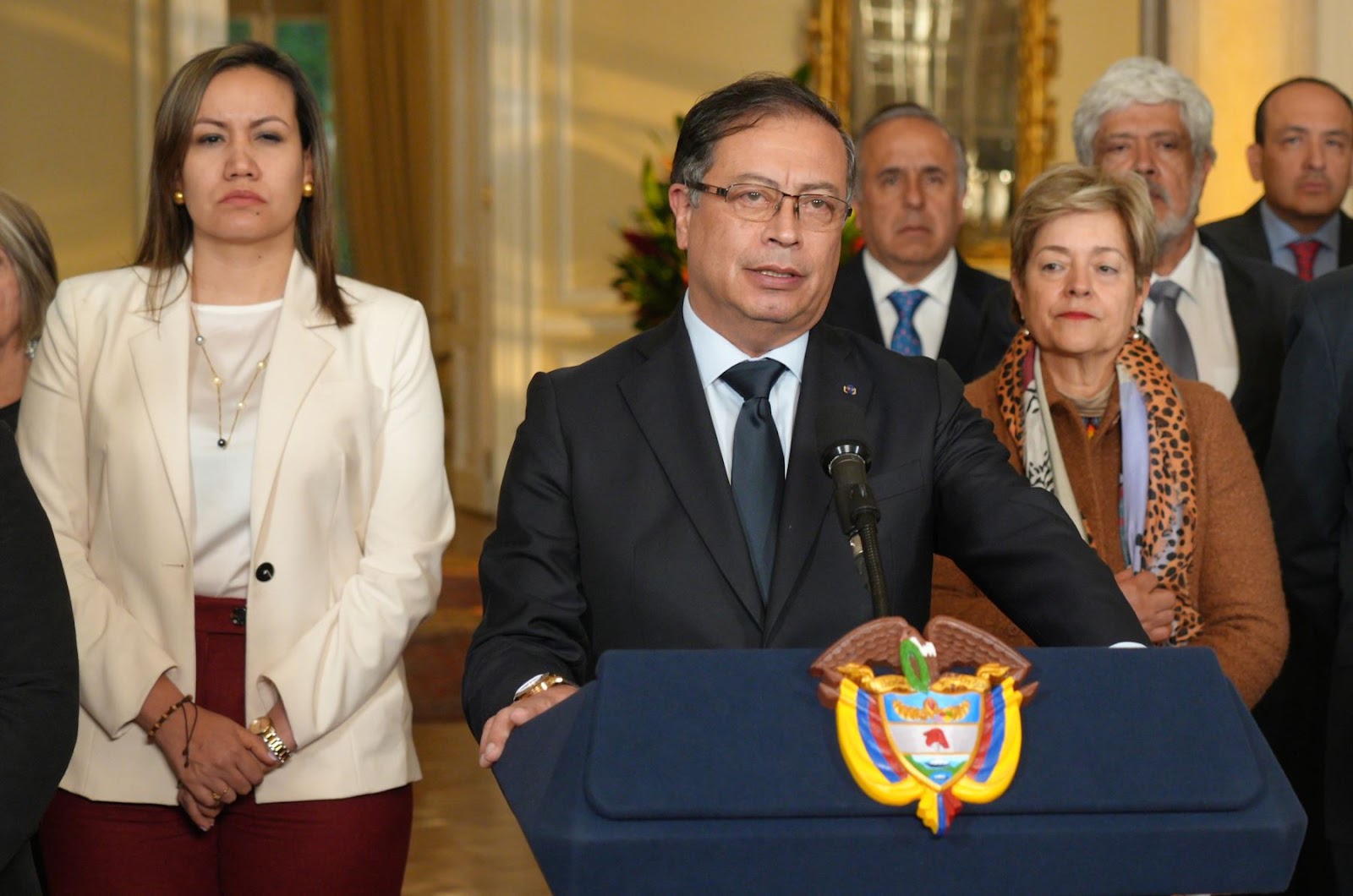 Presidente de Colombia Gustavo Petro en imagen de archivo (febrero de 2023). Foto: EFE