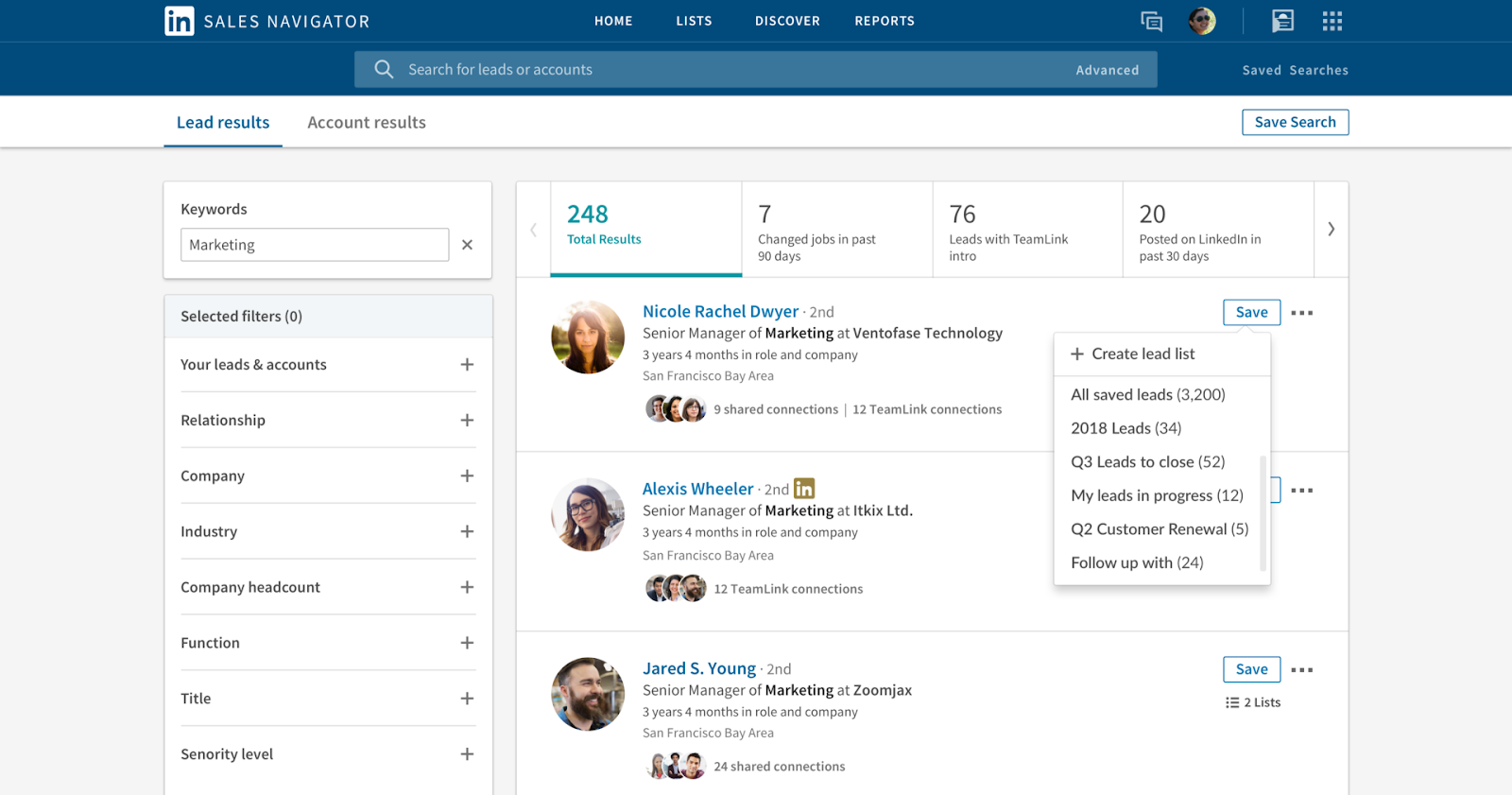 LinkedIn Marketing Strategies 
