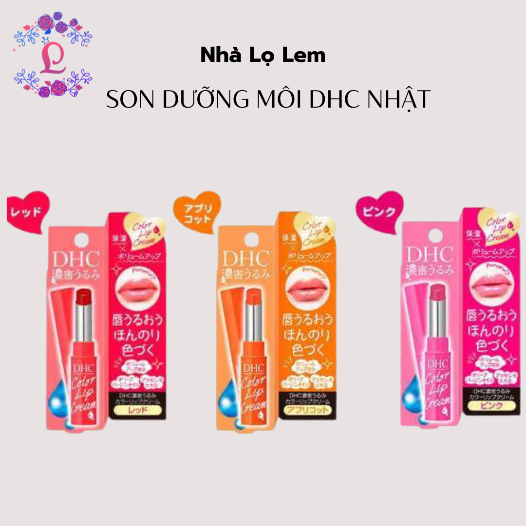 Son dưỡng môi DHC của Nhật