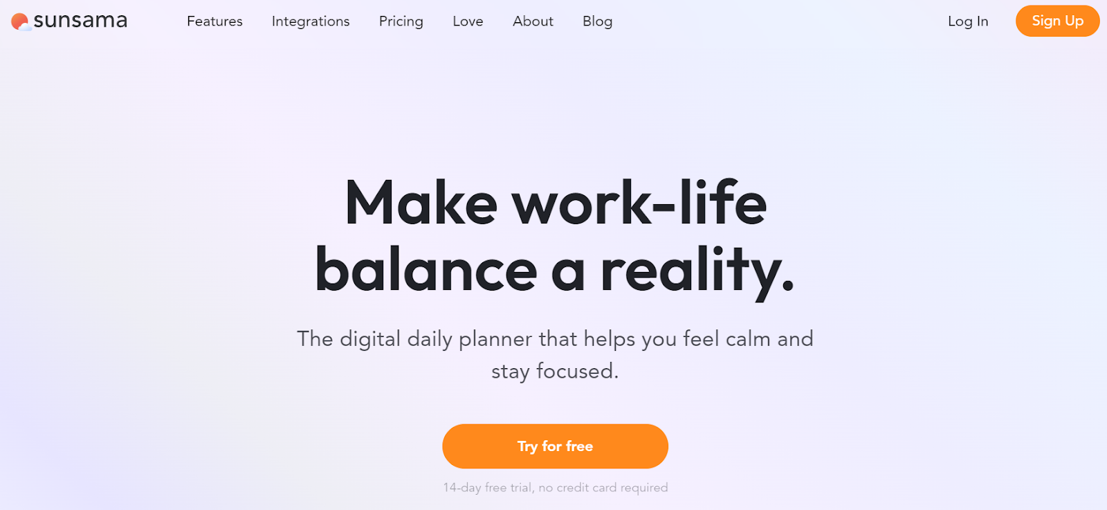 Make work-life balance a reality with Sunsama